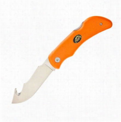 Outdior Edge Grip Hook Blaze Knifee - Blaze Orange