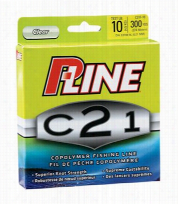 P-line C21 Copolymer Fishing Line - Clear - 4 Lb.