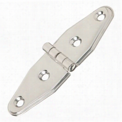 Stainless Steel Strap Hinges - 4'