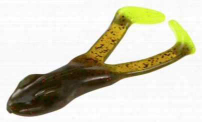 Stanley Jigs Hot Feet Ribbit Frogs - Watermelon Red/chartreuse