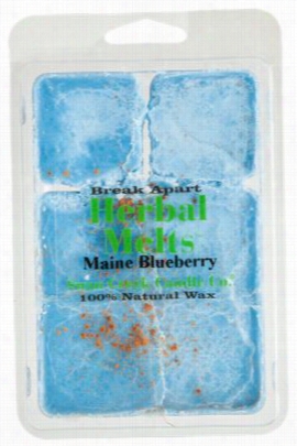 Swan Creek Candle Maine Blueberry Scented Herbal Wax Melts