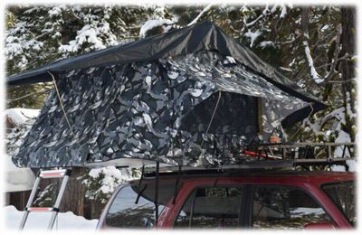 Tepui Tents Kukenam Siberian Camo 3 Person Roof Top Tent