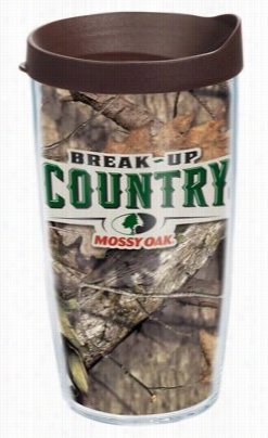 Tervis Tumbler Mossy Oak B Reak-up C Ountry Logo Insulated Wrap With Lid - 16 Oz.