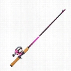 Shakespeare Ladyfish Catch More Fish Spincast Rod and Reel Combo for Lake/Pond Fish