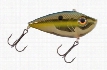 Strike King Red Eye Shad Crankbait - 3/4 oz. - Gold Sexy Shad - 3