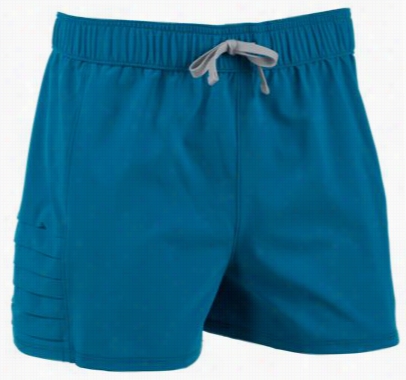 Under Armour Tech Wovn Shortsfor Girls  - Teal Blast - S