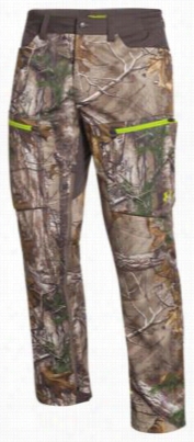 Under Armour Ua Coldggear Infrared Scent Control Softershell Pants Against Men - Realtree Xtar - S