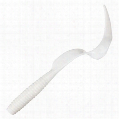 Xps Muskie Single Tail Grub - 6" - White