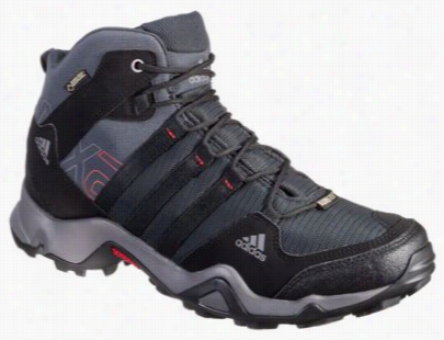 Adidas Out Door  Ax 2 Mi Dgtx Gore-tex Hiking Boots For Men - Dark Shale - 8 M
