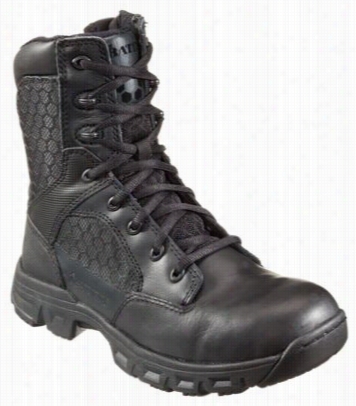 Bates Code 6 Side-zip Tactical Boots For Ladkes - Black - 9.5 M