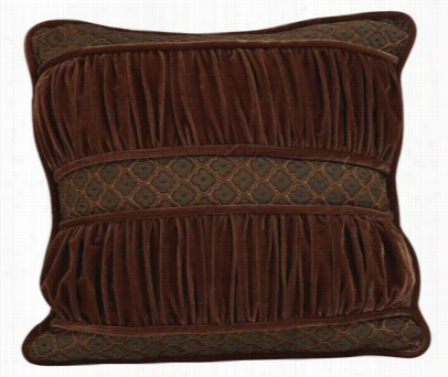 Bianca Ii Collection Pleated Accent Pillow