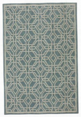 Bob Timberlake Refelctions Collection Abbott Area Rug - Bay Blue - 63' X 94'