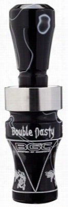 Buck Gardner Cals Double Nasty 3 Acrylic Duck Call - Murky Pearl/swirl