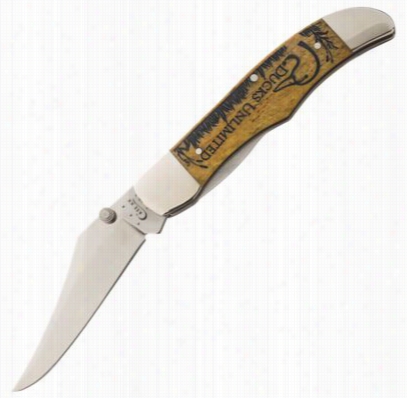 Instance Ducks Unlimited Mid-folding Hutner Pocket Knife