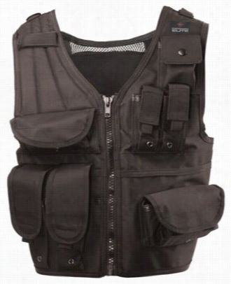 Crosman Elite Air Soft Tactical Harness Vest - Black