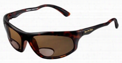 Fish Eyes Bifocal Polarized Sunglasses - +1.50 - Brown/brown