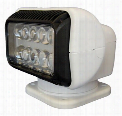 Golight Radioray Permanent Mount Led Searchllight With Wireless Remote Control - White (model 20004)