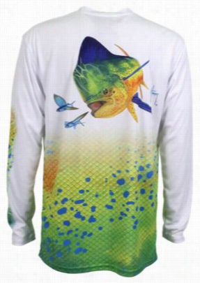 Guy Harvey Dorado Pro Uvx Performa Nce T-shirt -l 