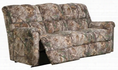 Lane Funiture Cabain Collection Power Dual Reclining Sofa - Realtree Xtra