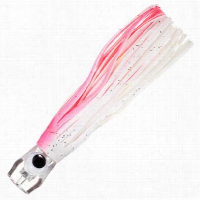 Offshore Angler Mahi Cup Jr. Trolling Lure - 6-1/2' - Clear Head-pink/white