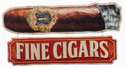 Open Road Brands Fi Ne Cigars Linked Embossed Tin Sjgn