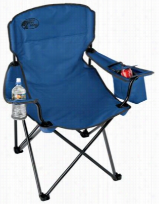 Oversize Camp Chair With Armrest Cooler