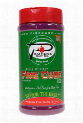 Putzke Balls O' Fire Cure Fish Egg Cure - Red