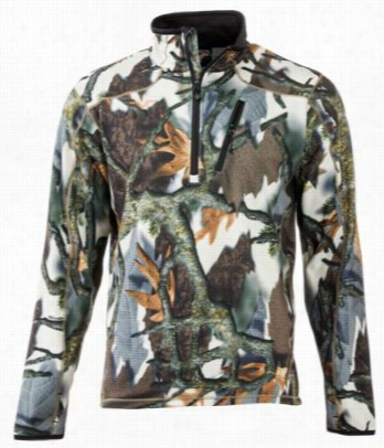 Predator Camo Kompass 1/4-zip Shirt For Men - Predator 3 D Deceptikn - 3xl