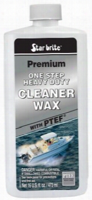 Star Brite Individual Step Heav Y Duty Cleaner Wax Witth Ptef - 16 Oz.