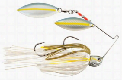 Strike King Kvd Painted Blade Spinnerbait - Double Willow - Sexy Blue Back Hherring