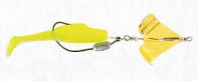 Strike King Spo T End Special Softbaits - Glow Chartreuse