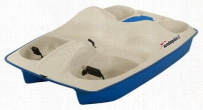 Sun Dolphin 5-seat Pedal Boat - Blue