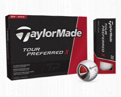 Taylormade Tour Preferred X Golf Balls - 12-pack