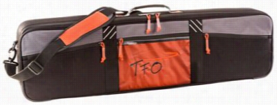 Tfo Fly Rod & Reel Travel  Case - Murky/gray/orange