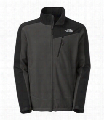 The North Face Apex Shellrock Jacket For Men - Asphalt Grey/tnf Black - L