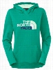 The North Face Fave Pullover Hoodie for Ladies - Kokomo Green/Surf Green Multi - L