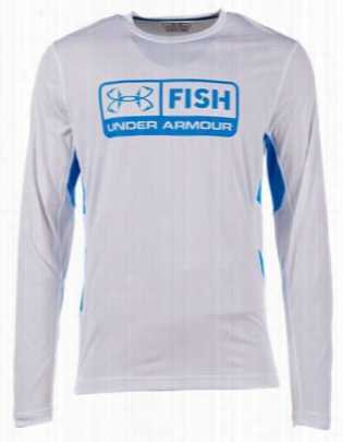 Under Armour Fish Hunter T-shirt For Men - White - L