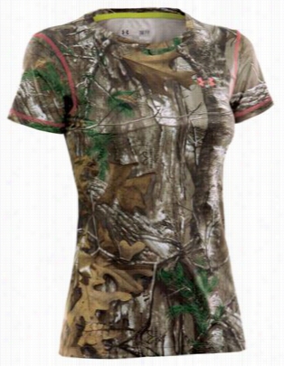 Under Armour Scent Control Evo Hg Hunting Shiirt For Ladiees - Short Sleeve - L