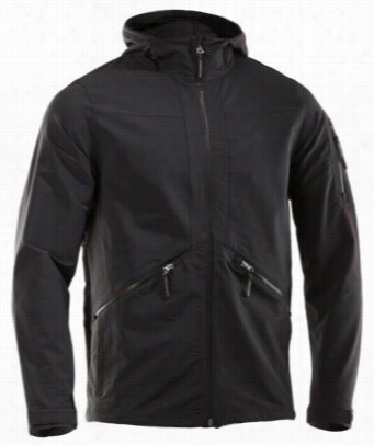 Under Armour Tac Softshell Jacket For Men - Black - L