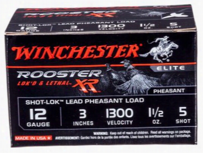 Winchester Rooster Xr Shotgun  Ammo - 12 Gauge - 2-3/4' - #4