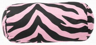 Zebra Pink Bedding Collection Comforter Set - Neckroll Pillow