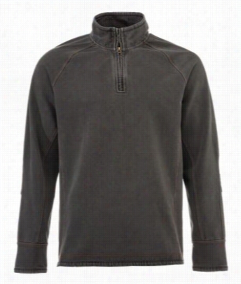 Asced Braiding Pullover For Men - Asphalt - L