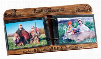 Big Sky Acrvers Sportsman's Photo Album With Hunting Memories Frame