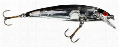 Bomberr Long A Hardbait - Model 14a - Silver Fla Sh/black Back