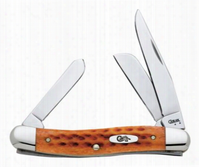 Czse Pocket Worn Harvest Orange Knife - Medimu Stockman