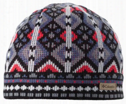 Colummbia Alpine Action Beanie - Black Geo Print