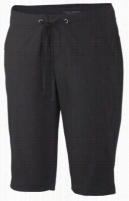 Columbia Anytime Outdoor Long Shorts For Ladies - Black - 10