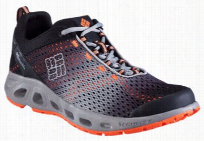 Columbia Drainmaker Iii Water Shoes For Men -  Wicked/columbia Grey/orange - 10m