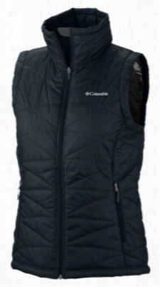 Columbia  Mighty Lite Iiii Vest Fo R Ladies - M-  Black