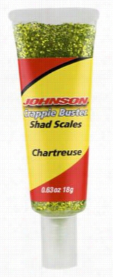 Johnson Crappie Buster Shad Scales - Chartreuse